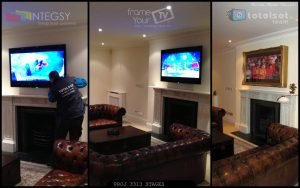 wall mounted tv installation